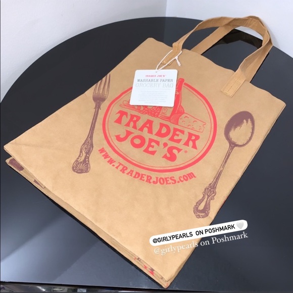 Trader Joe’s Bag Washable Reusable Paper - Picture 15 of 15